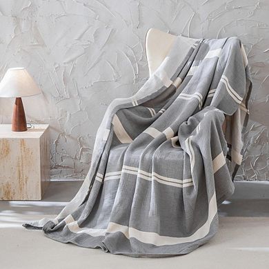 Muslin Blanket 4 Layers, Soft Bedspread, Cotton Muslin Bed Cover