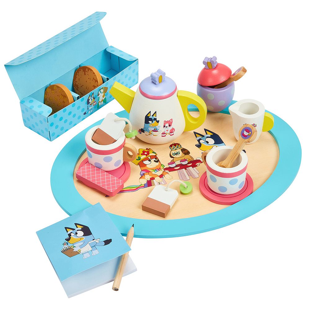 Bluey 8th Wonder Bluey Wooden Tea Set
