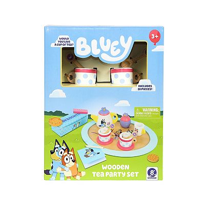 Bluey 8th Wonder Bluey Wooden Tea Set