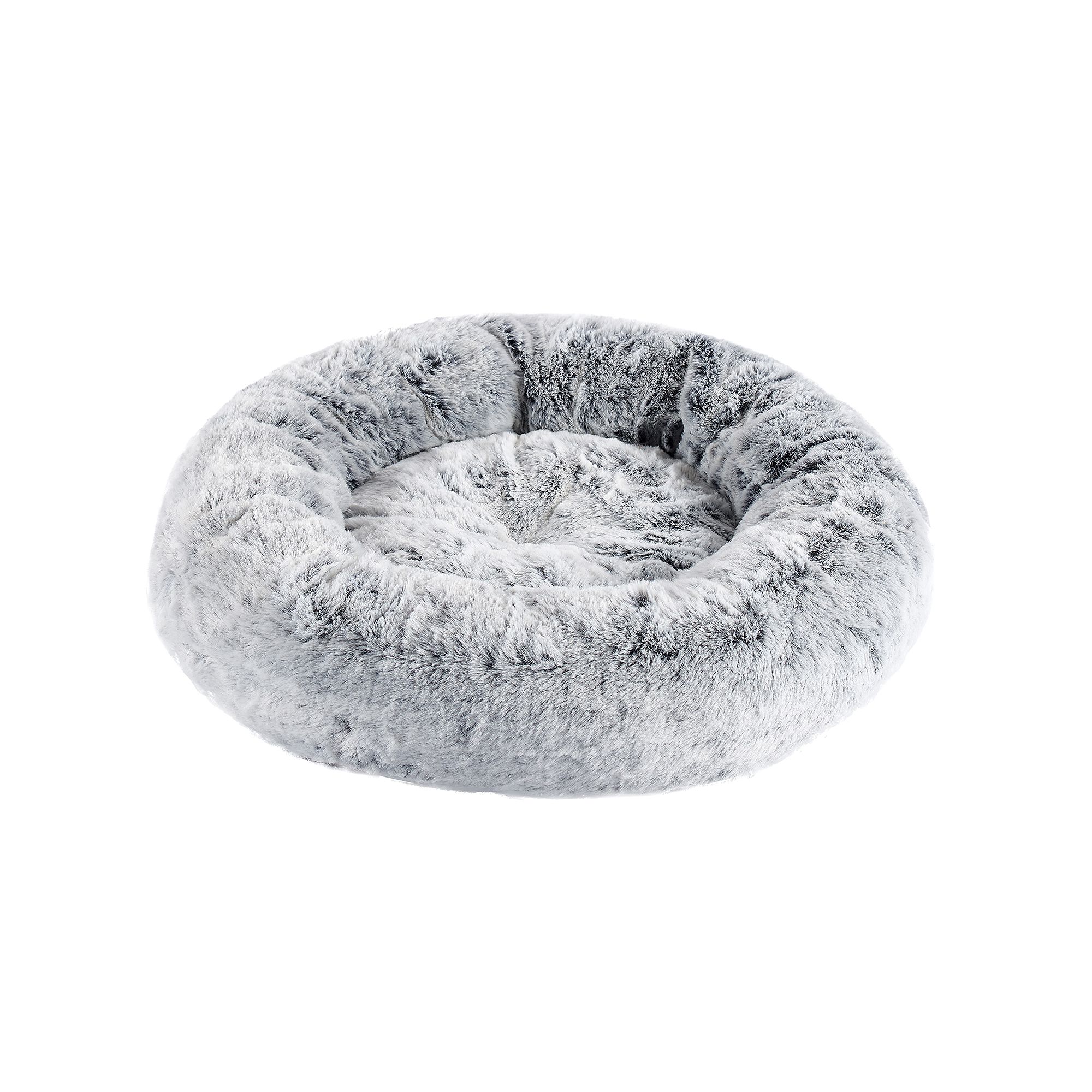 Best Friends bySheri Donut Snugglesoft Pet Bed, Gray