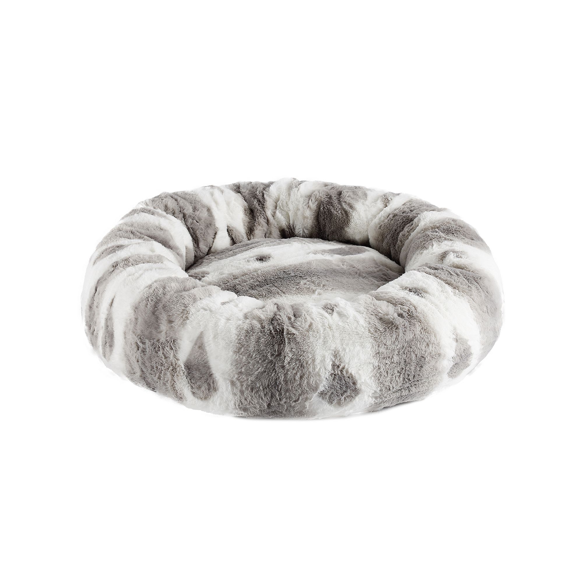 Best Friends bySheri Donut Patterned Luxury Pet Bed, Gray