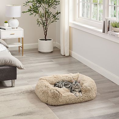 Best Friends bySheri Lounge Shag Tau Pet Bed