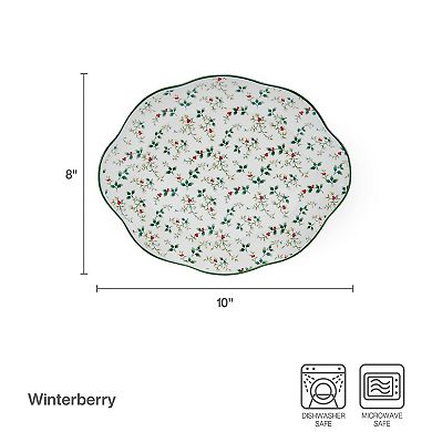 Pfaltzgraff Winterberry 10-in. & 12-in. Serving Plates 2-piece Set