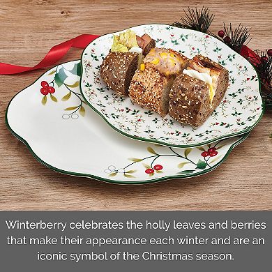 Pfaltzgraff Winterberry 10-in. & 12-in. Serving Plates 2-piece Set