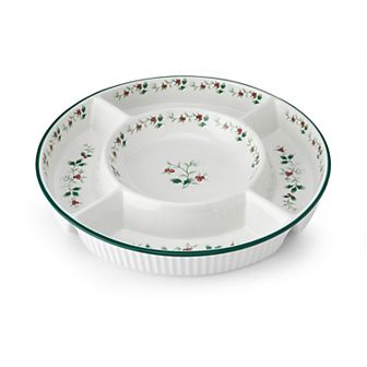 Pfaltzgraff Winterberry 15 in Chip & Dip Platter