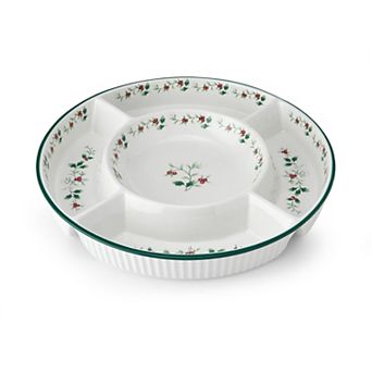 Pfaltzgraff Winterberry 15 in Chip & Dip Platter