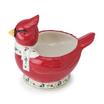 Pfaltzgraff Winterberry Cardinal Treat Bowl