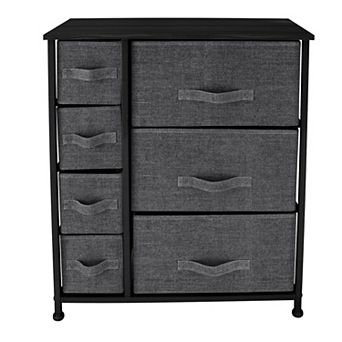 Simplify 7 Drawer Storage Dresser