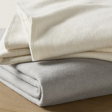 Croscill Andaz Solid Cotton Blanket