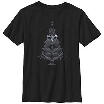 Boys 8-20 Husky Marvel Black Panther Christmas Tree Graphic Tee