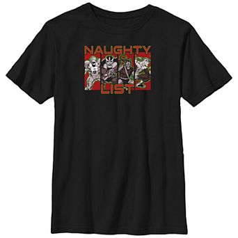 Boys 8-20 Husky Marvel Retro Naughty List Graphic Tee