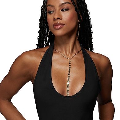 Women's bebe x Ciara Chain Maxi Dress