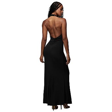 Women's bebe x Ciara Chain Maxi Dress