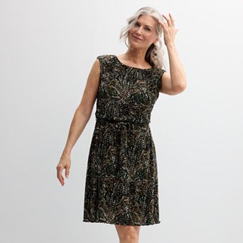 Women's Connected Apparel Sheath Dress