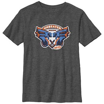 Boys Nerf Blasters Unbeaten Logo Husky Graphic Tee