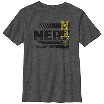 Boys Nerf This Is Nerf Nation Mashup C1 Husky Graphic Tee