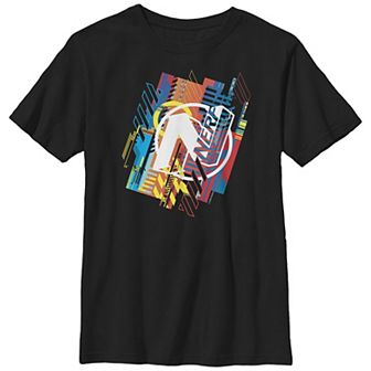 Boys Nerf N Glitched Logo Husky Graphic Tee