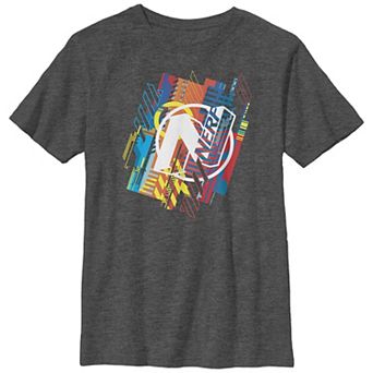 Boys Nerf N Glitched Logo Husky Graphic Tee