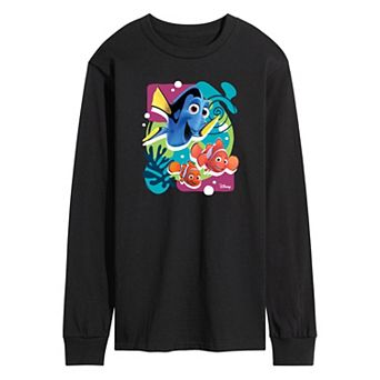 Disney / Pixar’s Finding Nemo Men's Group Long Sleeve Graphic Tee