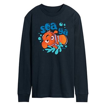Disney / Pixar’s Finding Nemo Men's Sea Ya Long Sleeve Graphic Tee