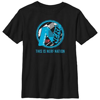 Boys Nerf This Is Nerf Nation Gear Husky Graphic Tee
