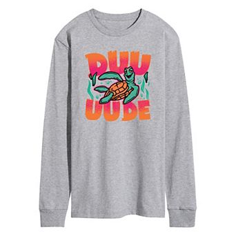 Disney / Pixar’s Finding Nemo Crush Men's Duuude Long Sleeve Graphic Tee