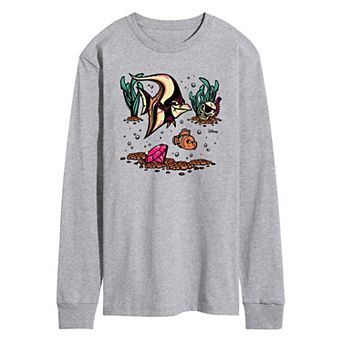 Disney / Pixar’s Finding Nemo Nemo and Gill Men's Long Sleeve Graphic Tee