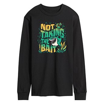 Disney / Pixar’s Finding Nemo Bruce Men's Not Taking The Bait Long Sleeve Graphic Tee