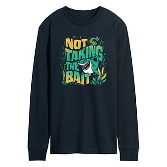 Disney / Pixar’s Finding Nemo Bruce Men's Not Taking The Bait Long Sleeve Graphic Tee