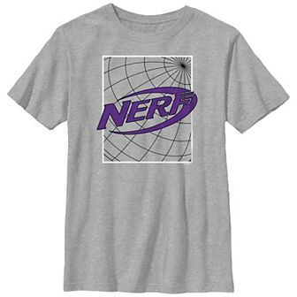 Boys Nerf World Graphic Logo Husky Graphic Tee