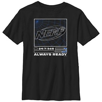 Boys Nerf Always Ready Box Husky Graphic Tee