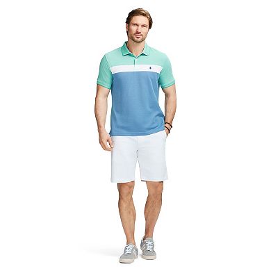 Men's IZOD Advantage Performance Short Sleeve Colorblock Polo Shirt
