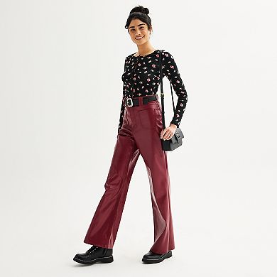 Juniors' Sugar Moon Long Sleeve Knit Cardigan