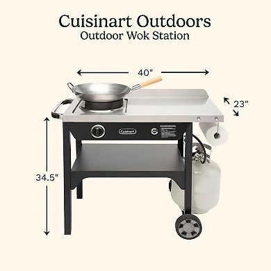 Cuisinart Outdoor Wok Cooking Station Set