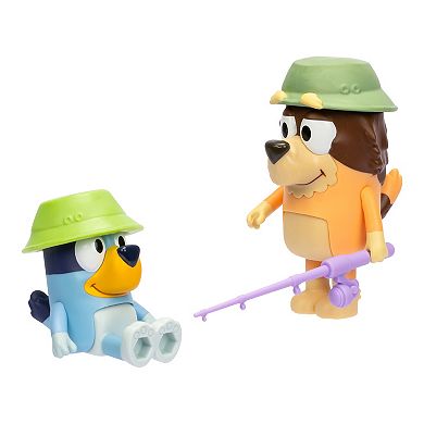 Bluey S11 Figure 2-pk. Fishing With Grandad