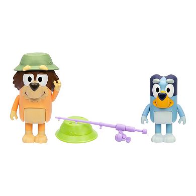 Bluey S11 Figure 2-pk. Fishing With Grandad
