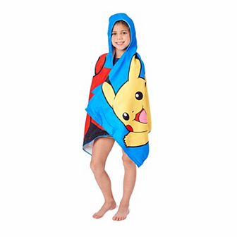 Kids' Pokémon Bounce and Bolt Hooded Beach Towel
