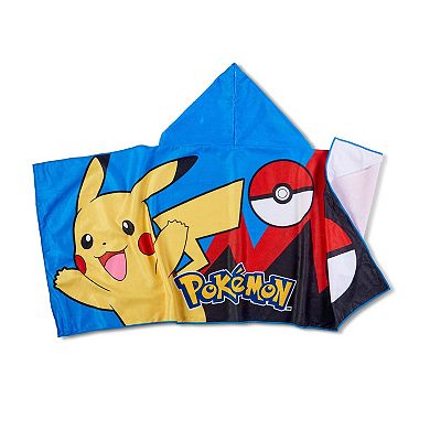 Kids' Pokémon Bounce and Bolt Hooded Beach Towel