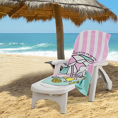 Kids' Hello Kitty Umbrella Drink Beach Towel
