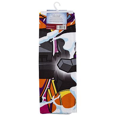 Kids' Transformers Neon Smoke Beach Towel