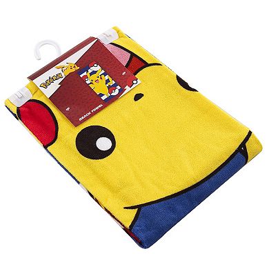 Kids Pokémon Pika Beach Towel