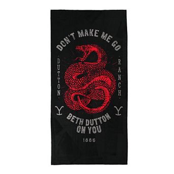 Yellowstone Beth Dutton Beach Towel