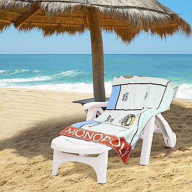 Kids' Monopoly Chance Beach Towel
