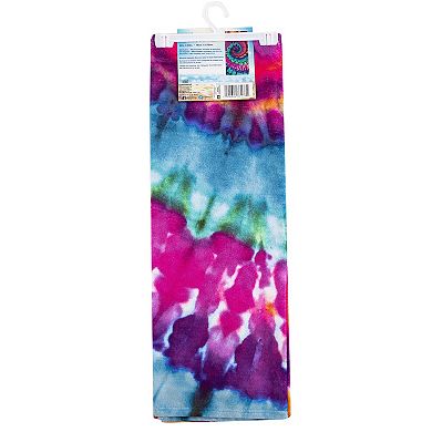 Psychedelic Tie Dye Beach Towel - 30" x 60"