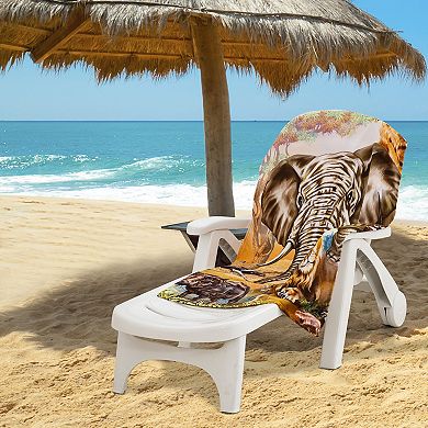 Safari Beach Towel - 30" x 60"