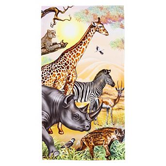 Safari Beach Towel - 30" x 60"