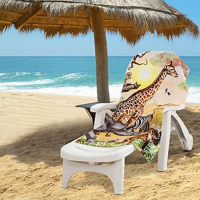 Safari Beach Towel - 30" x 60"