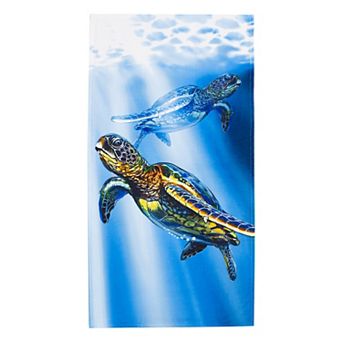 Sea Turtle Swim Beach Towel - 30" x 60"