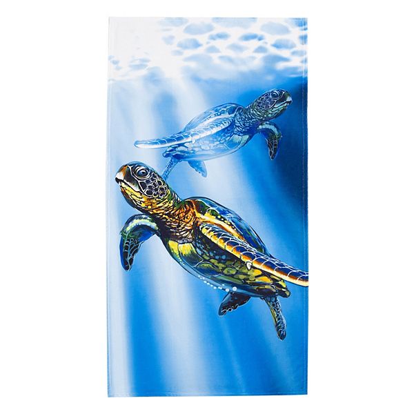 Sea Turtle Swim Beach Towel - 30