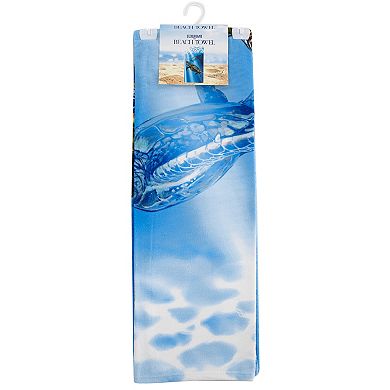Sea Turtle Swim Beach Towel - 30" x 60"